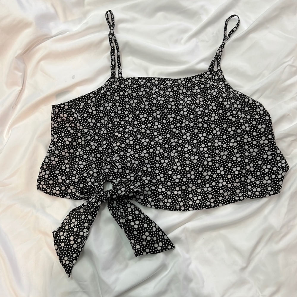 Black Knotted Cami